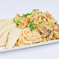 pilon de poulet façon couscous