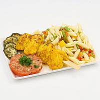 Brochette de poulet coco 