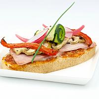 Bruschetta jambon
