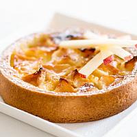 Tarte pomme rhubarbe